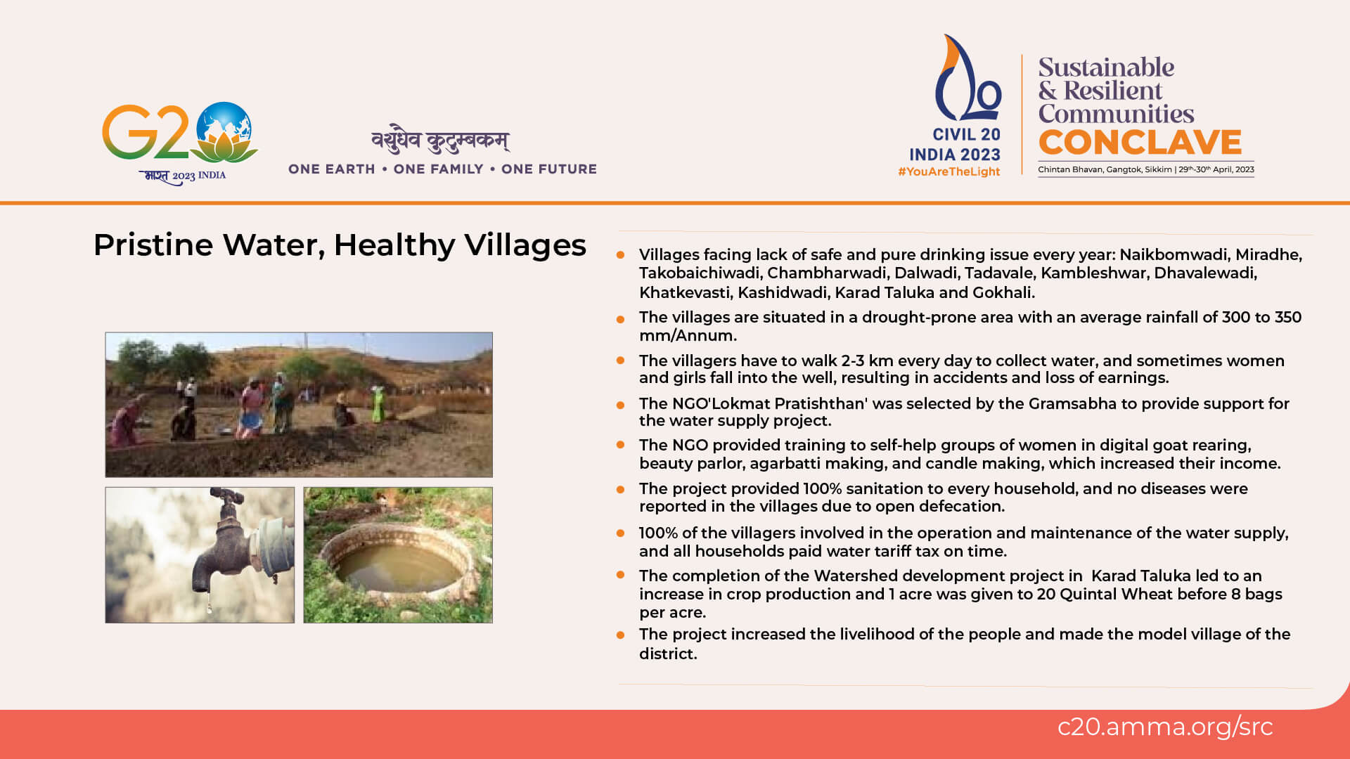 8 Pristine Water Healthy Villages